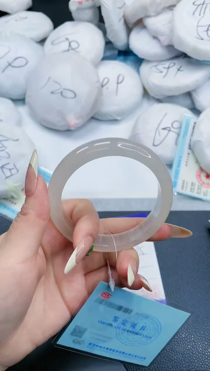 石英质玉未镶嵌手镯30S90-60