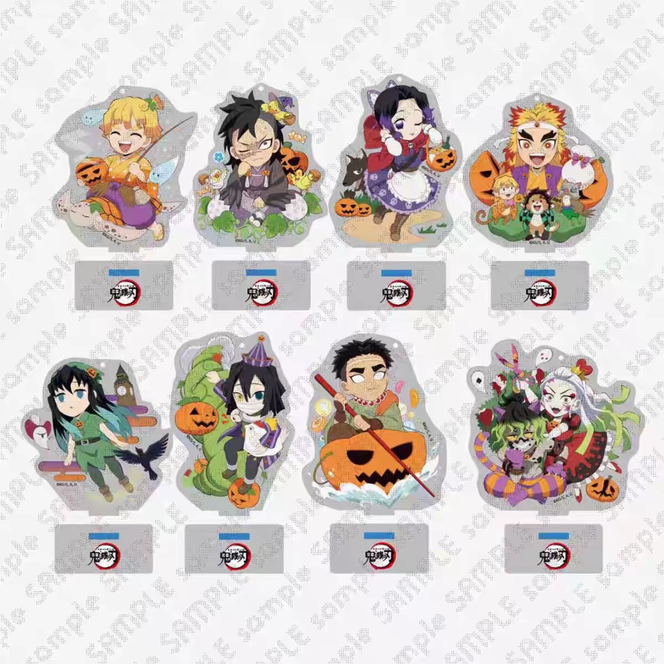 鬼灭之刃 沪版 2022万圣节限定  立牌 【散池 盲盒 主播代拆】