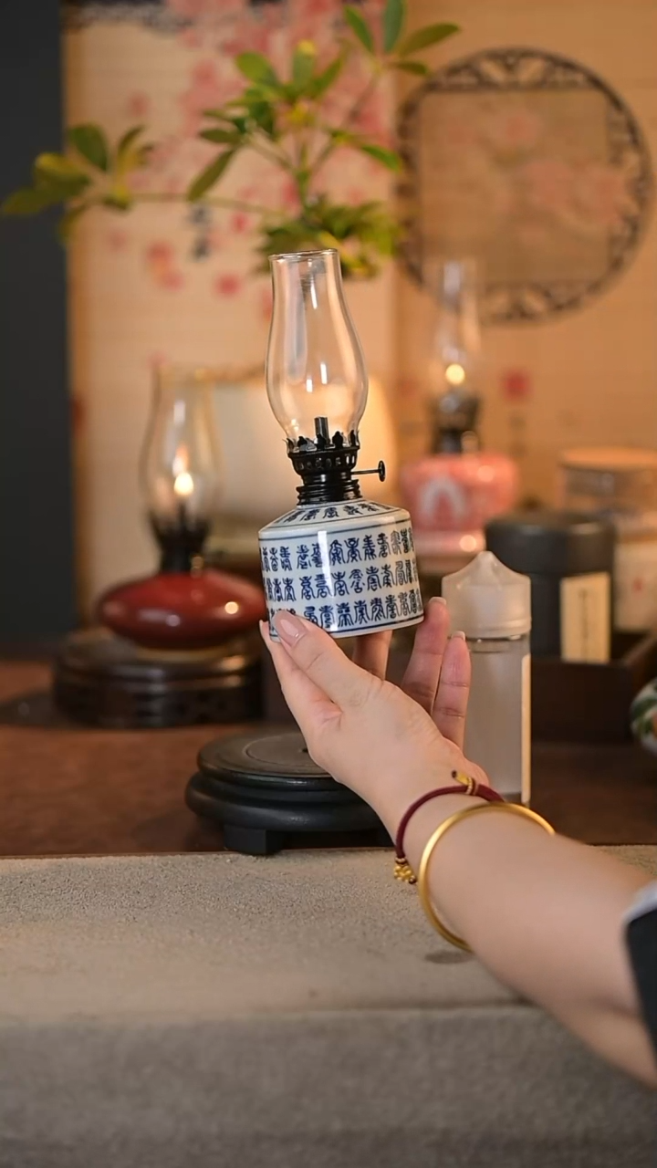 景德镇陶瓷香薰灯摆件