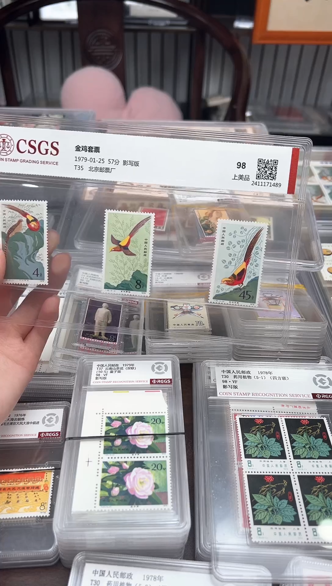 【闪购商品】T35 金鸡套票  封装评级