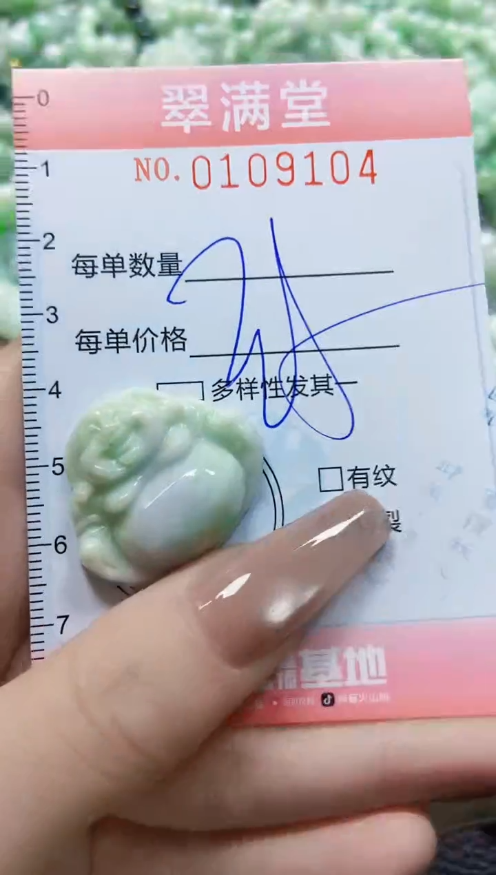 【闪购商品】翡翠颈饰未镶嵌闪购0109104