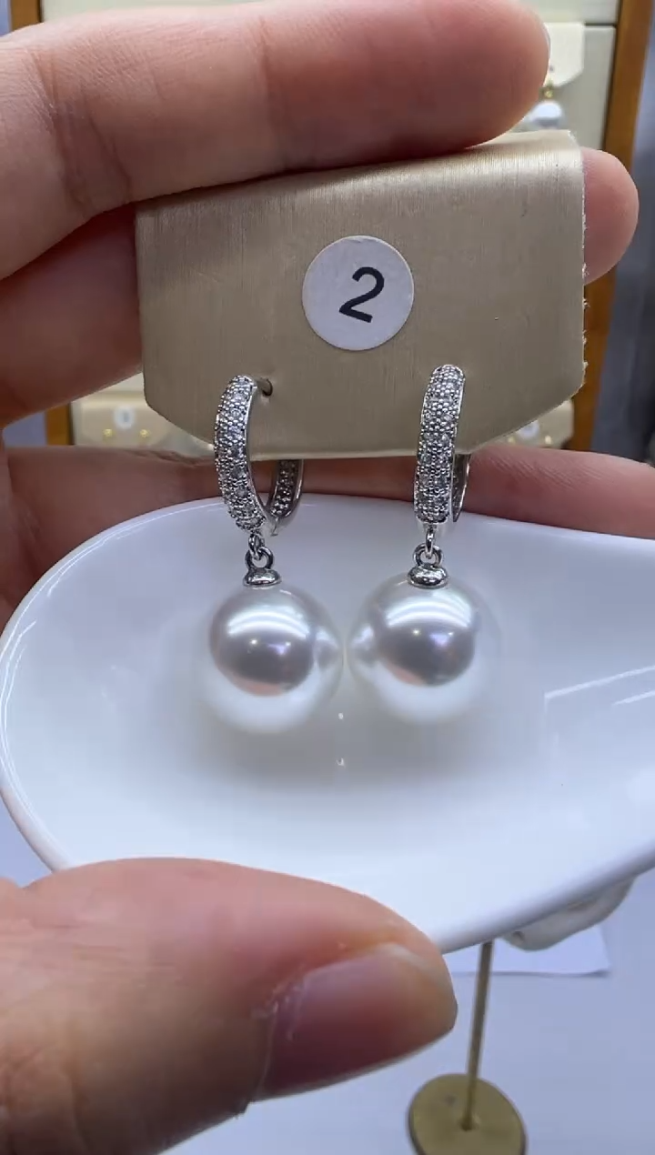未镶嵌耳饰淡水珍珠2