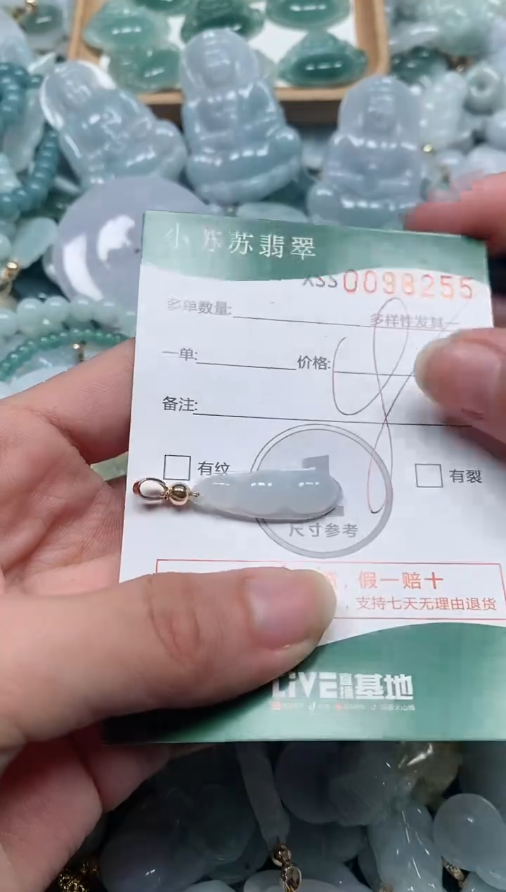 【闪购商品】翡翠颈饰未镶嵌闪购商品0098255