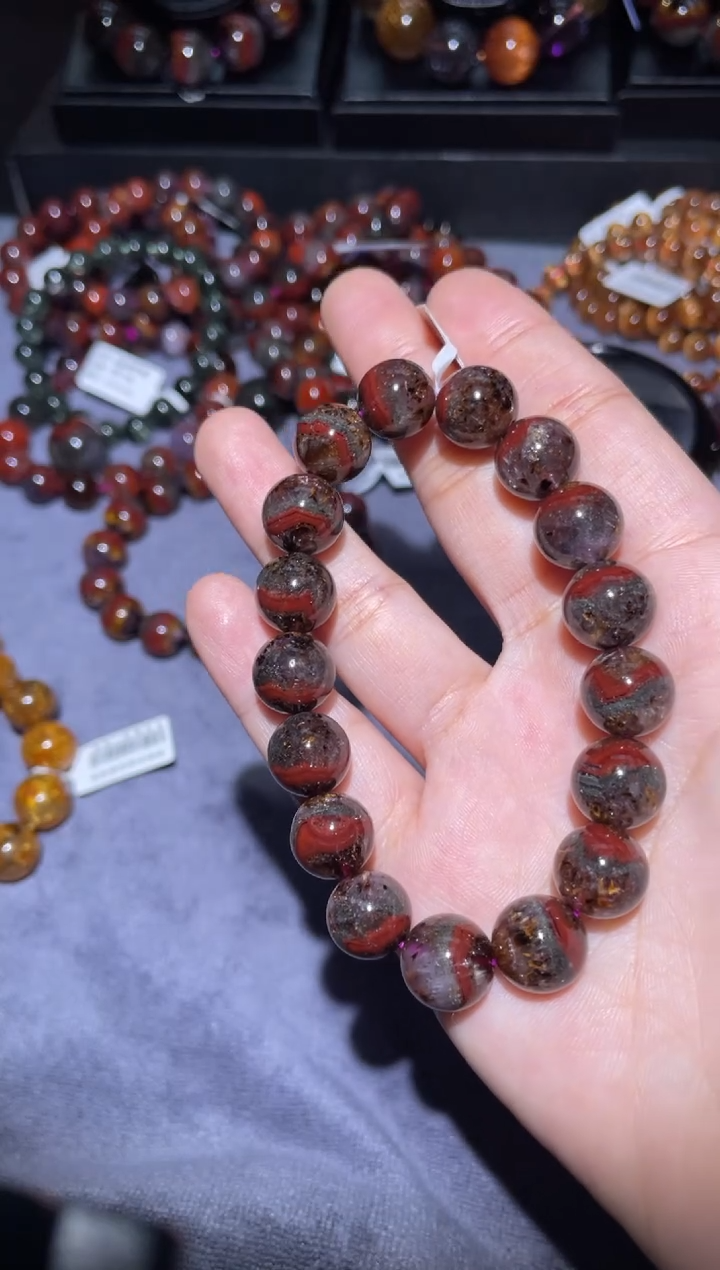 【闪购商品】水晶手链未镶嵌极光12mm-49