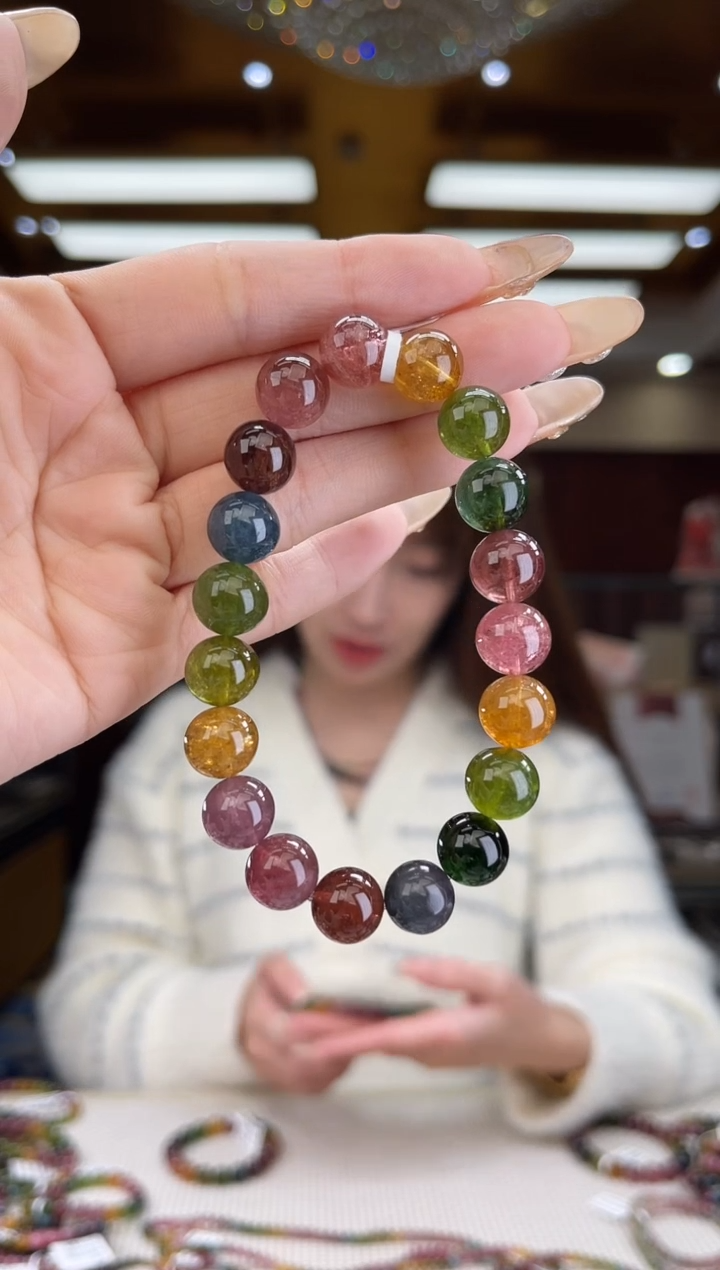 【闪购商品】碧玺/未镶嵌10mm+碧玺单圈多样性发货23