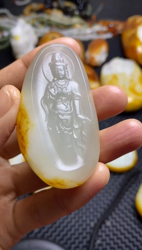 【闪购商品】和田玉颈饰未镶嵌1