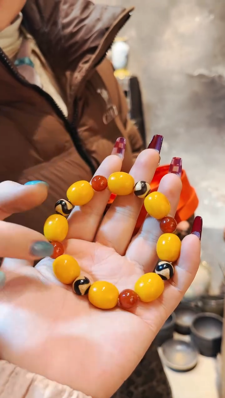 【闪购商品】蜜蜡颈饰未镶嵌七妹专属精品专属链B82