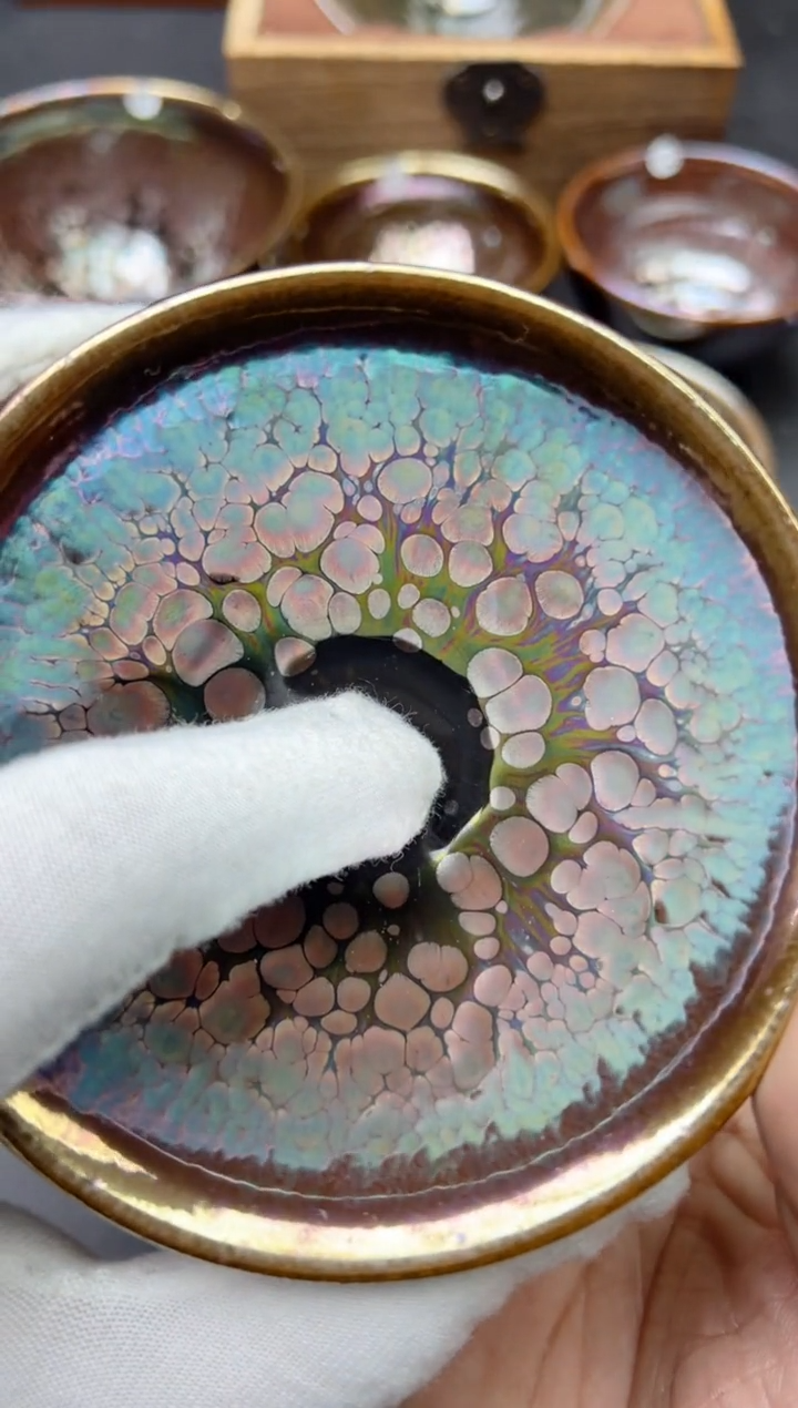 【闪购商品】茶盏徐长和老师作品《虹鳞》