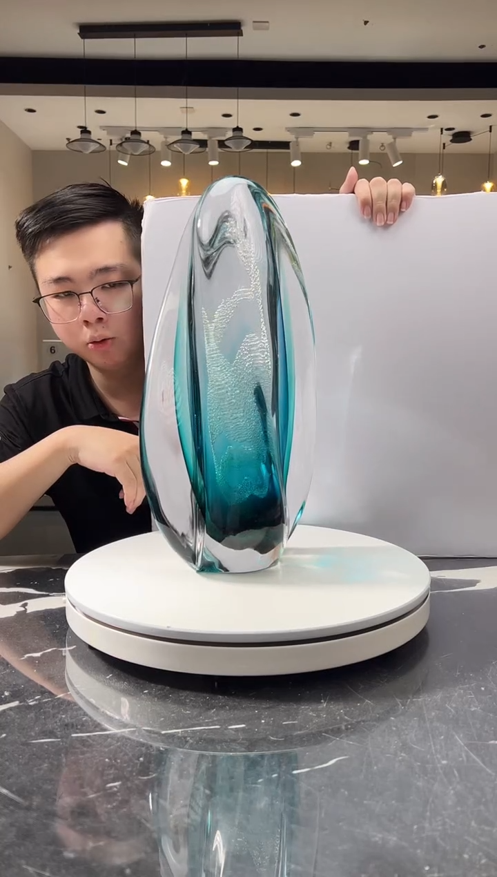 摆件巴比特美学-蓝色月虹