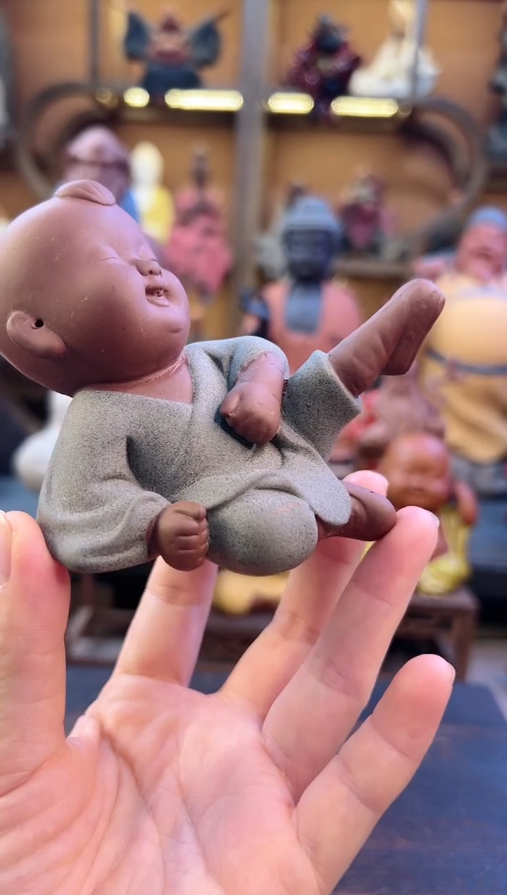 紫砂茶宠器闵紫砂茶宠摆件