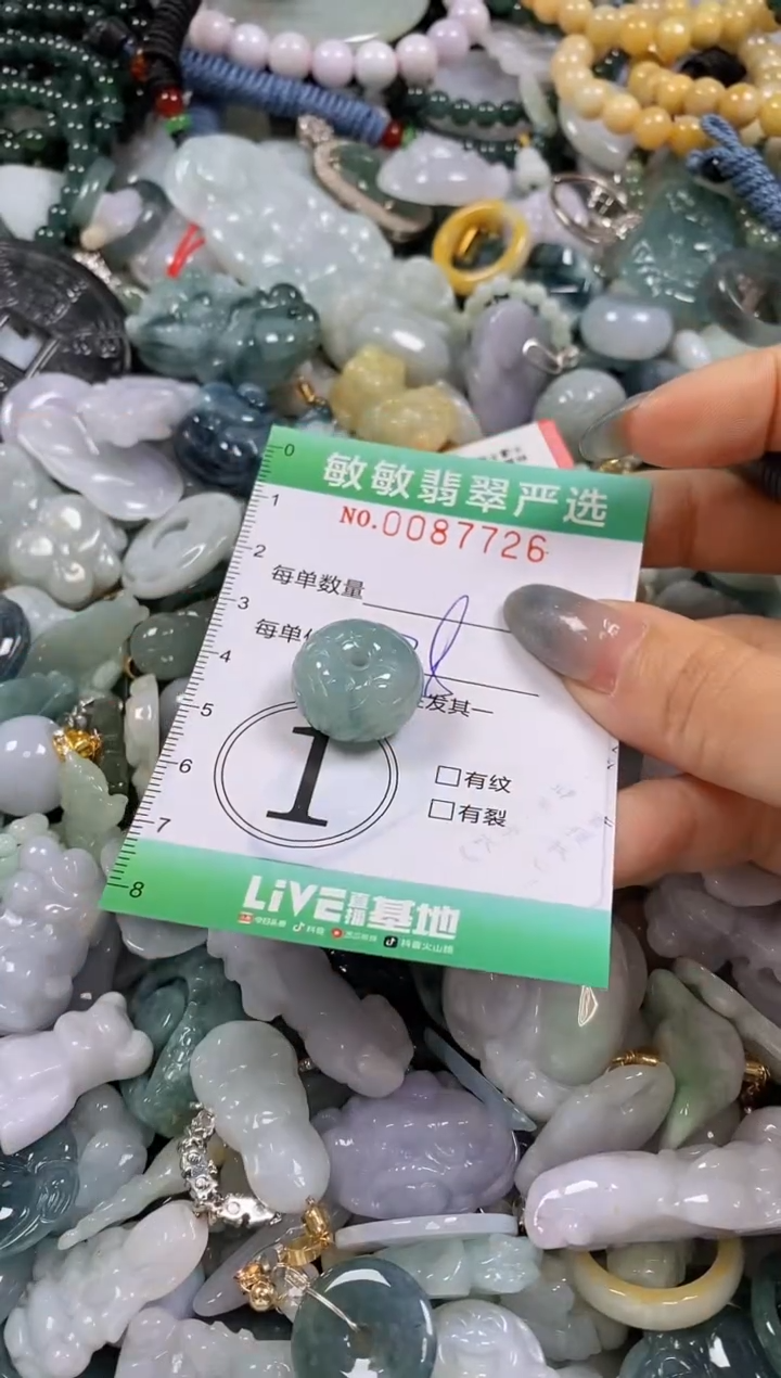 【闪购商品】翡翠颈饰未镶嵌闪购0087726