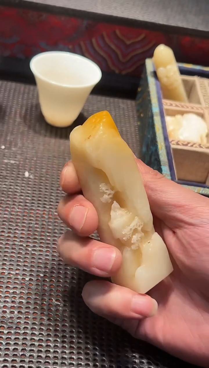 【闪购商品】寿山石印石原印石一个0144557