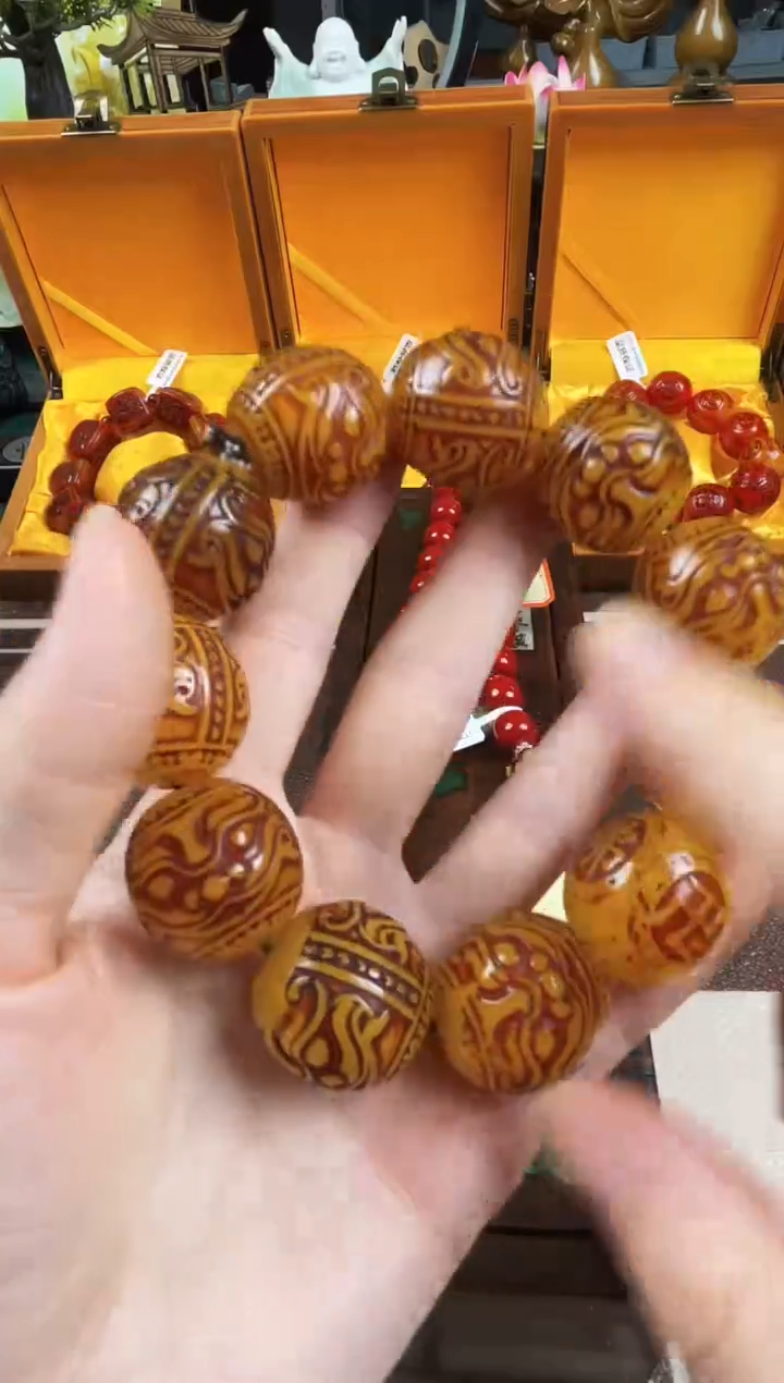 未镶嵌蜜蜡手串【闪购商品】 美姐精品高端饰品