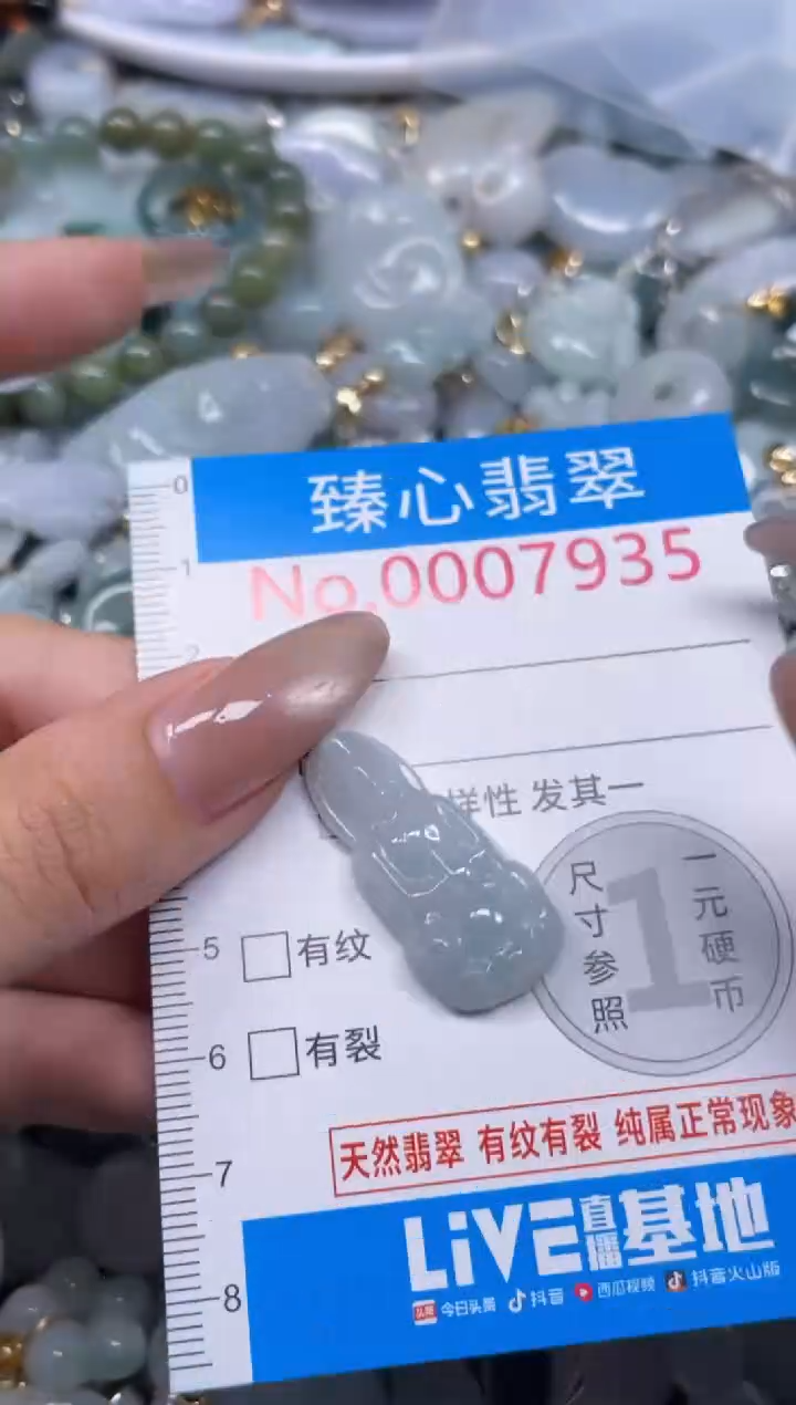 颈饰未镶嵌翡翠7935