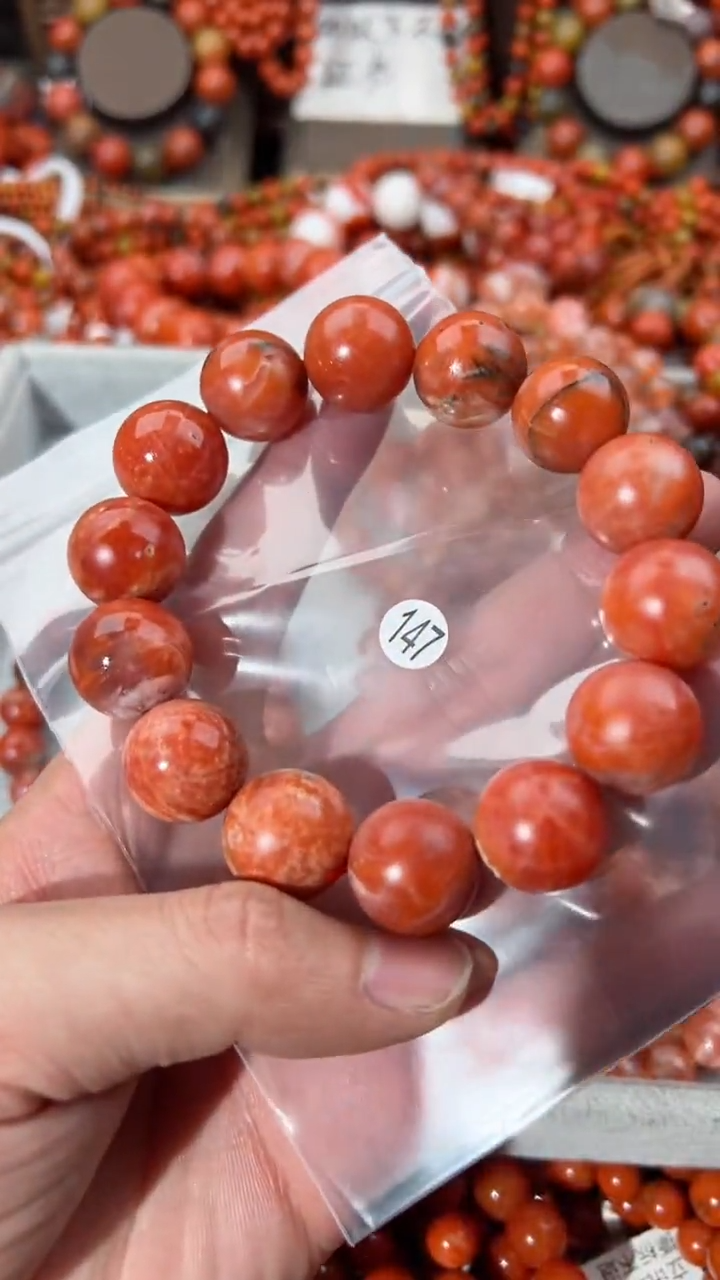 【闪购商品】南红玛瑙手串未镶嵌17