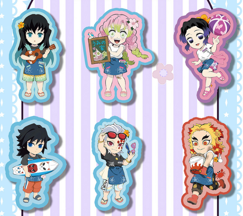 卡哇文创【鬼灭之刃】3弹 毛毡不织布挂件（插队专用） 周边二创