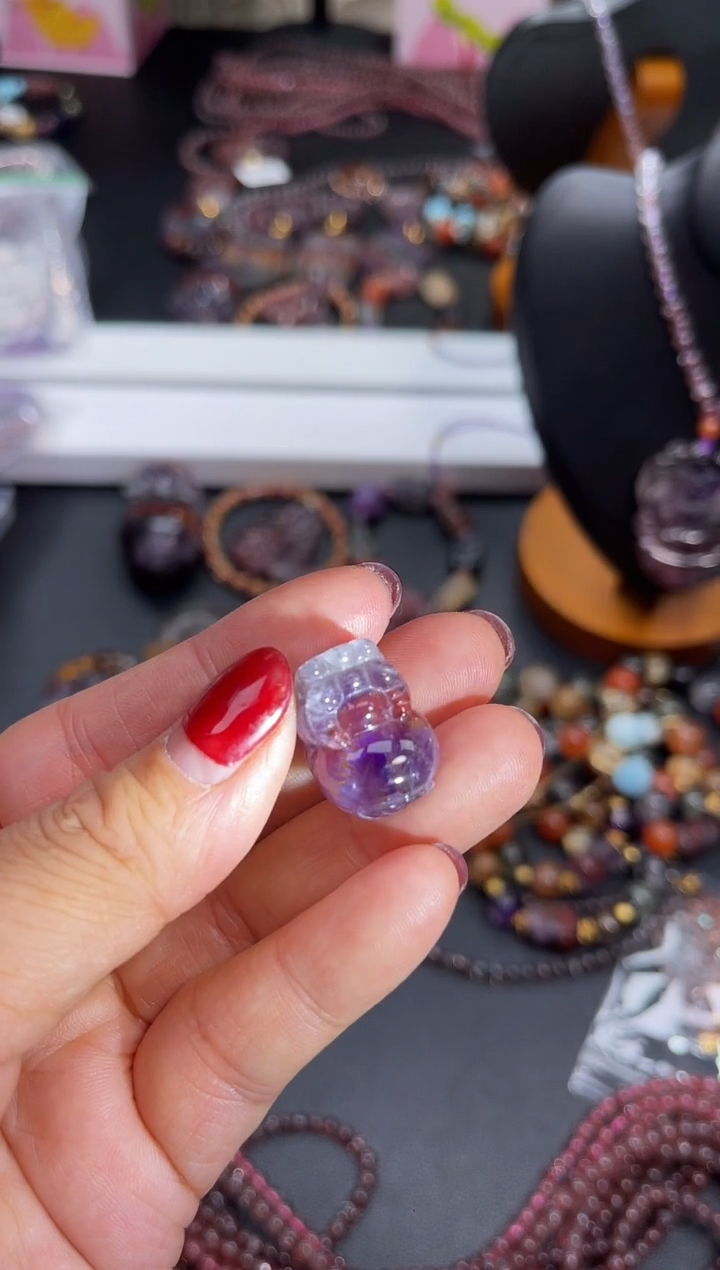 【闪购商品】水晶颈饰未镶嵌【百晶灵儿】天然水晶定制款