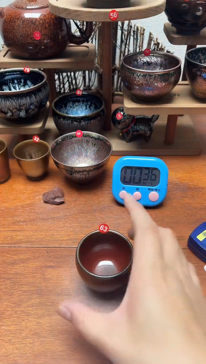 茶盏石*63号建盏工匠茶器