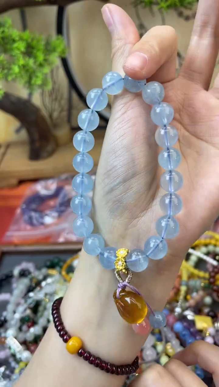 【闪购商品】海蓝宝石手链未镶嵌1150