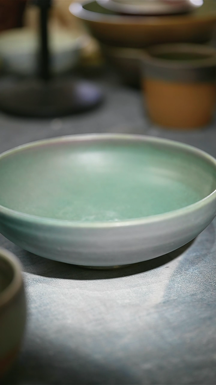 【闪购商品】碗浪鬼柴烧釉绘柴烧