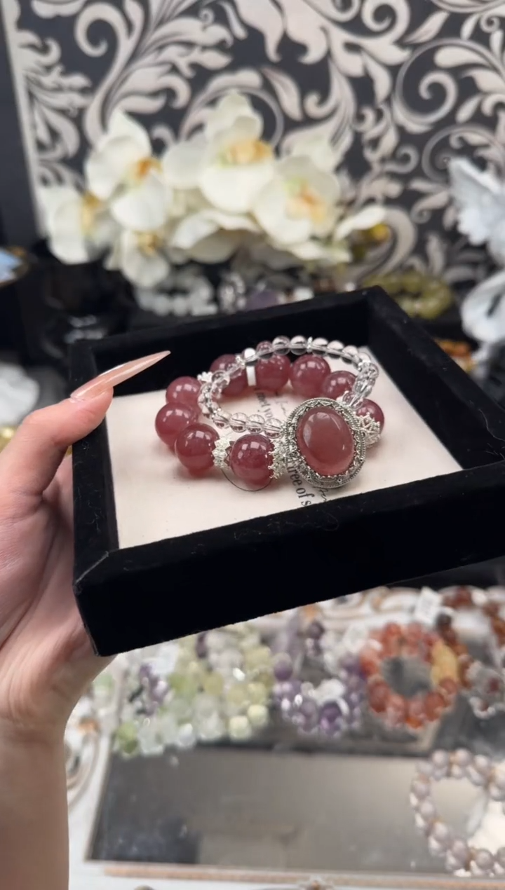 【闪购商品】水晶手链未镶嵌天然水晶 多样性发货