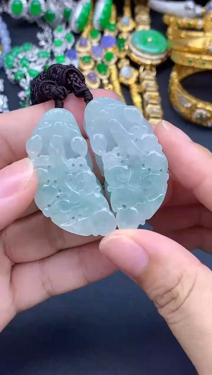 颈饰未镶嵌翡翠25-春日珠宝