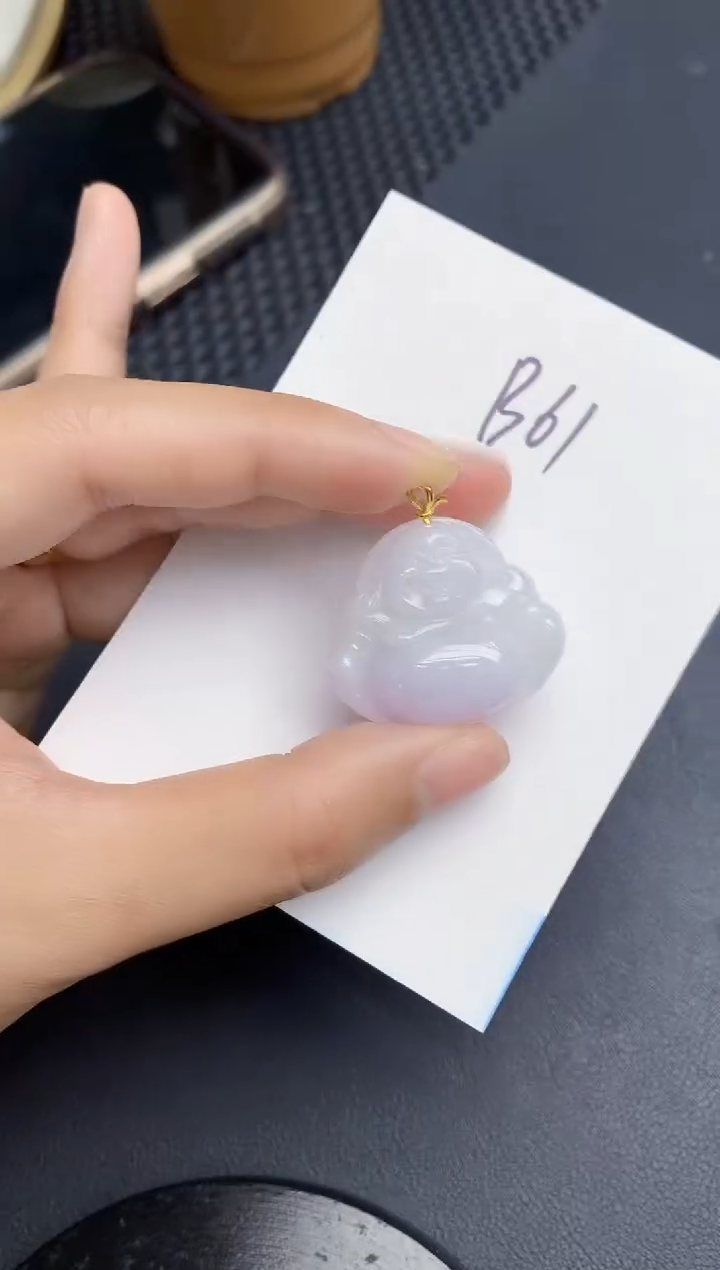 【闪购商品】翡翠颈饰18K金镶嵌000000000