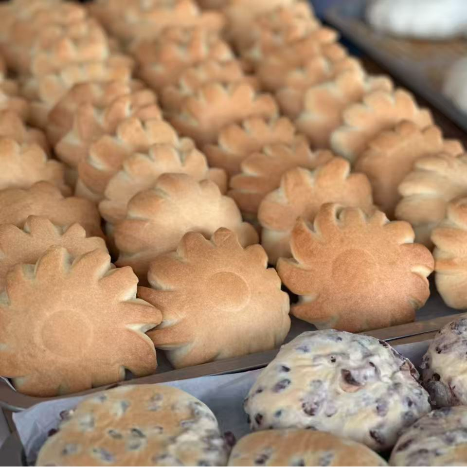 传统杠头火烧、老式火烧