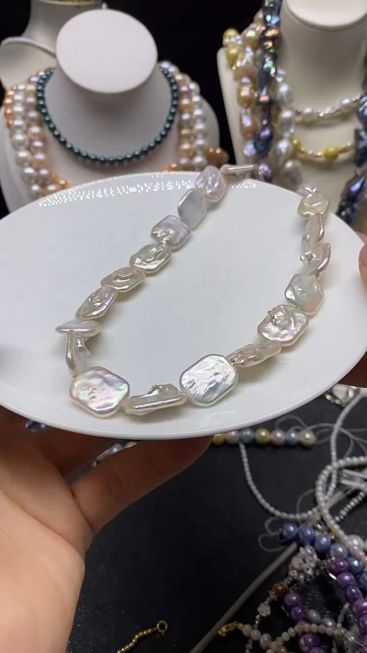 颈饰未镶嵌淡水珍珠多人