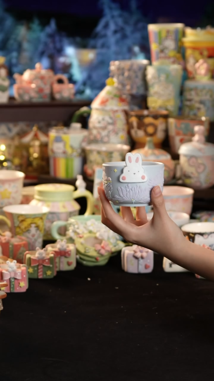 其他陶景德镇釉下彩手绘设计师款陶瓷