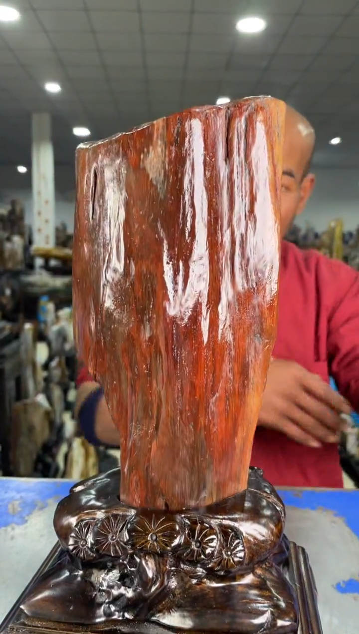 【闪购商品】硅化玉摆件未镶嵌23