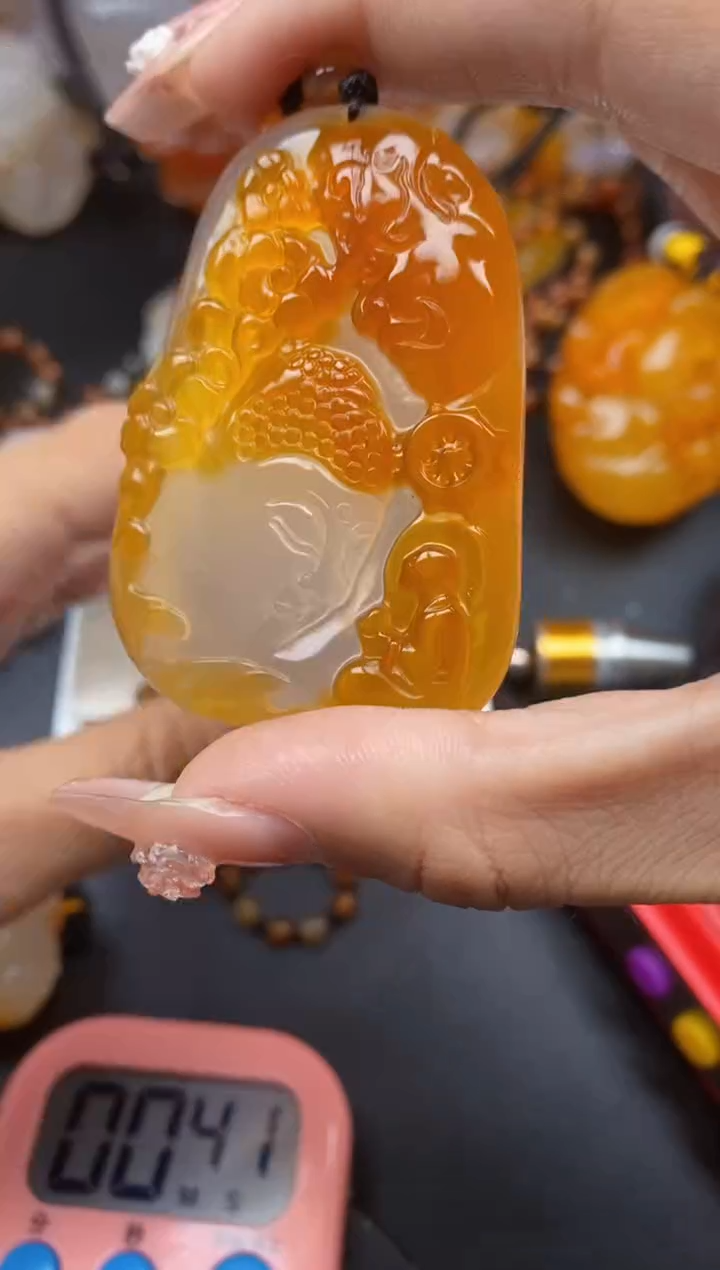 【闪购商品】玛瑙/玉髓颈饰未镶嵌ll