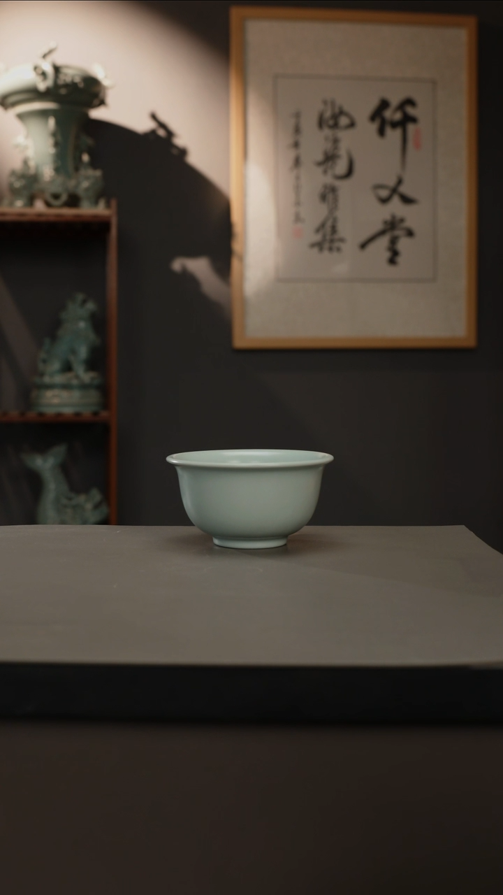 【闪购商品】杯仿古釉原矿 压手杯