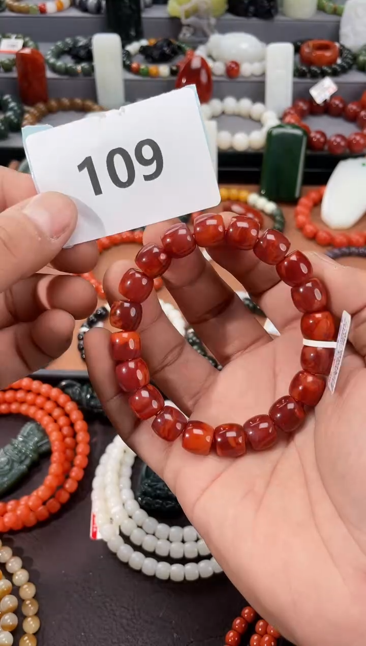 【闪购商品】南红玛瑙手串未镶嵌 多样性发一件109