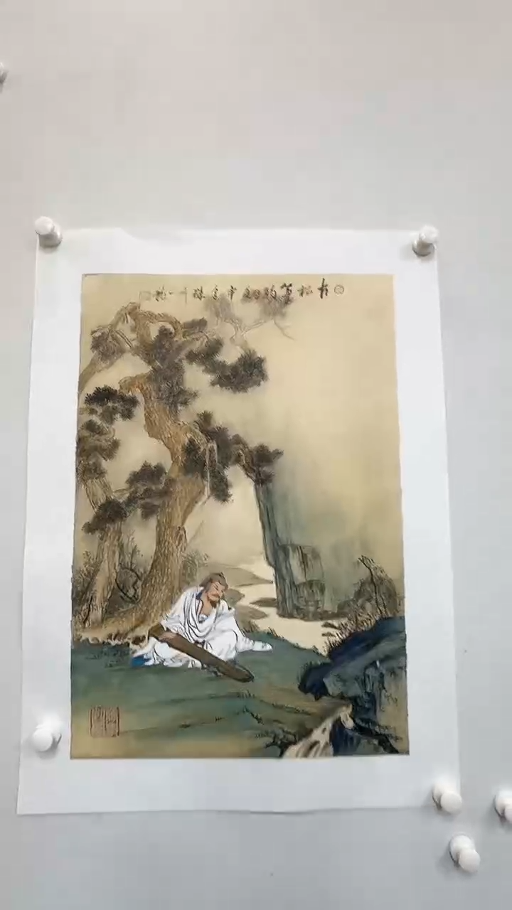 【闪购商品】国画孙来通国画人物2.7平尺