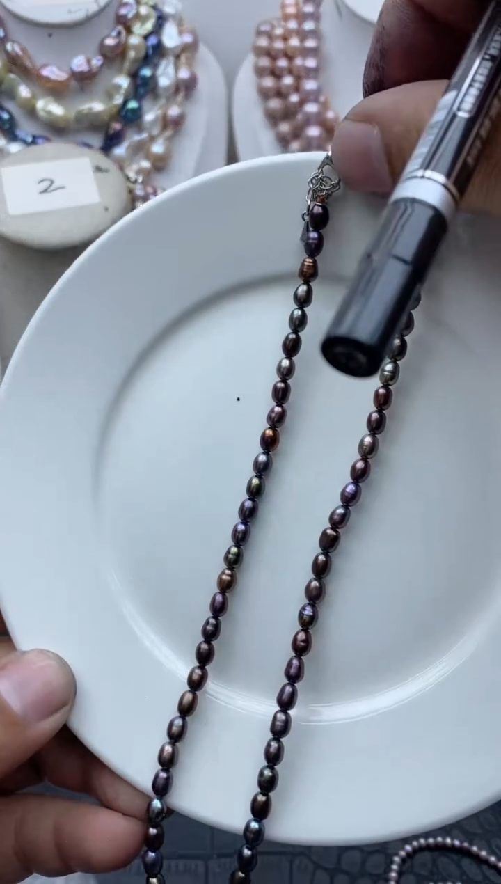 【闪购商品】淡水珍珠颈饰未镶嵌0220