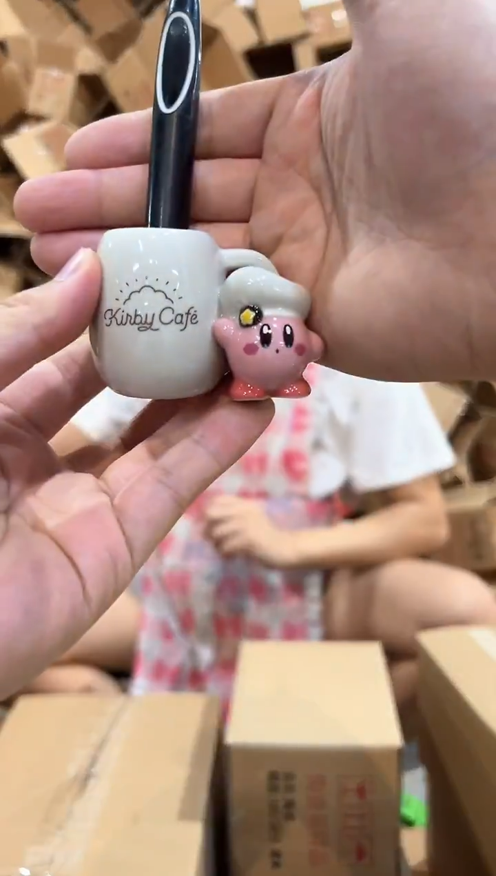 瓷片星之卡比牙刷架