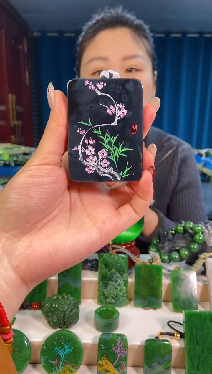 【闪购商品】和田玉挂件未镶嵌1