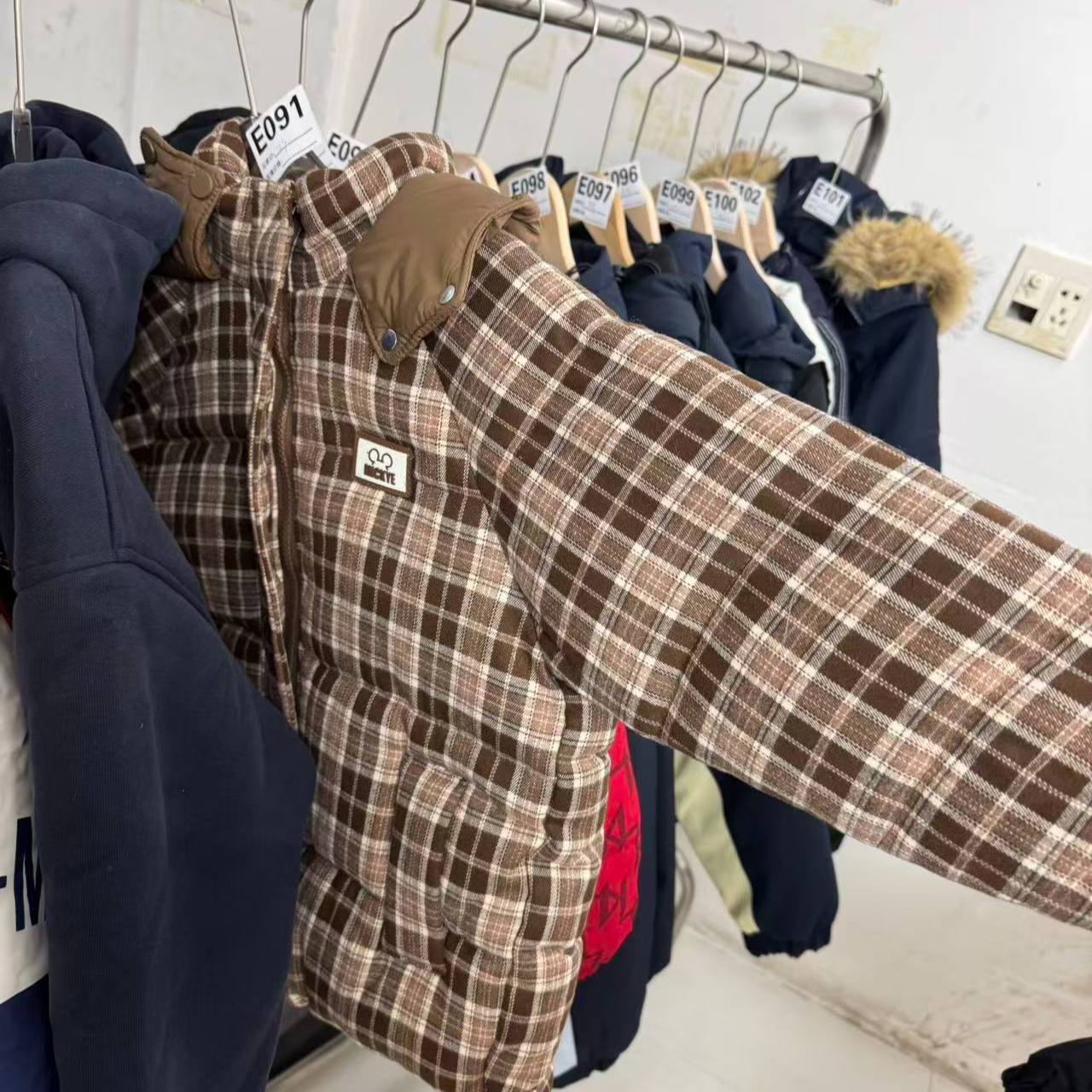 青少年童装棉服捡漏