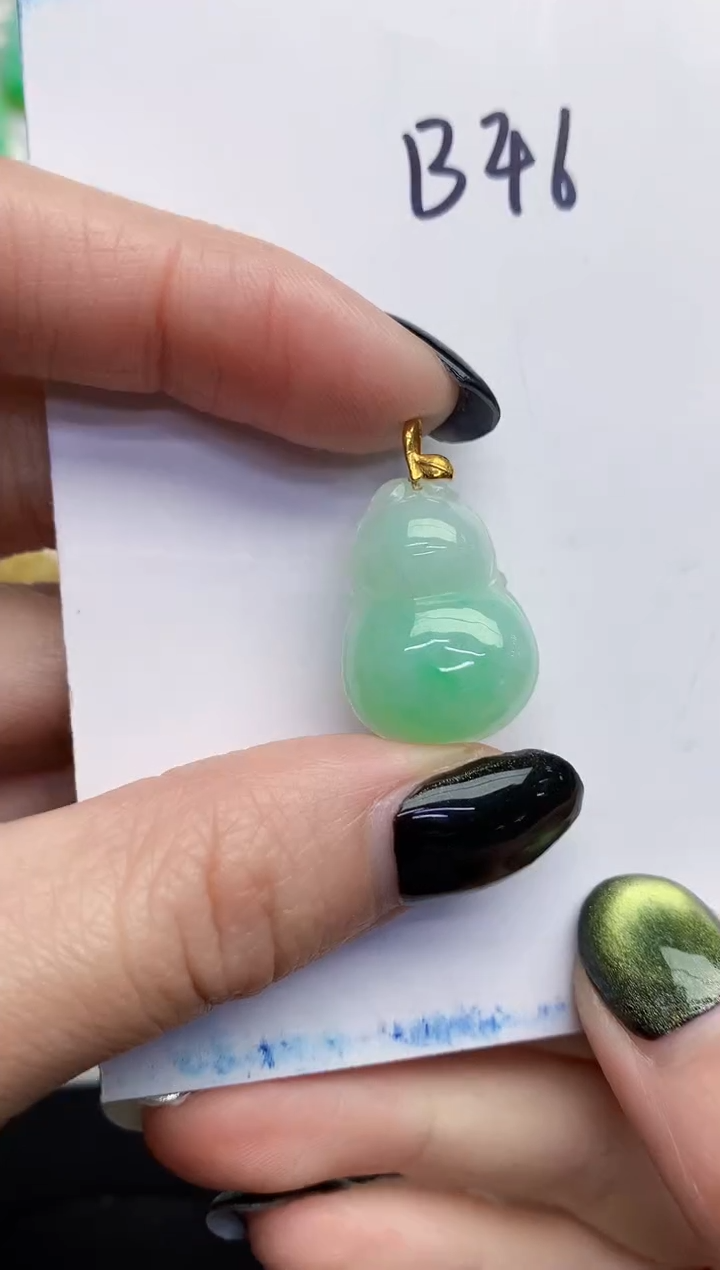 【闪购商品】翡翠颈饰18K金镶嵌000000000000