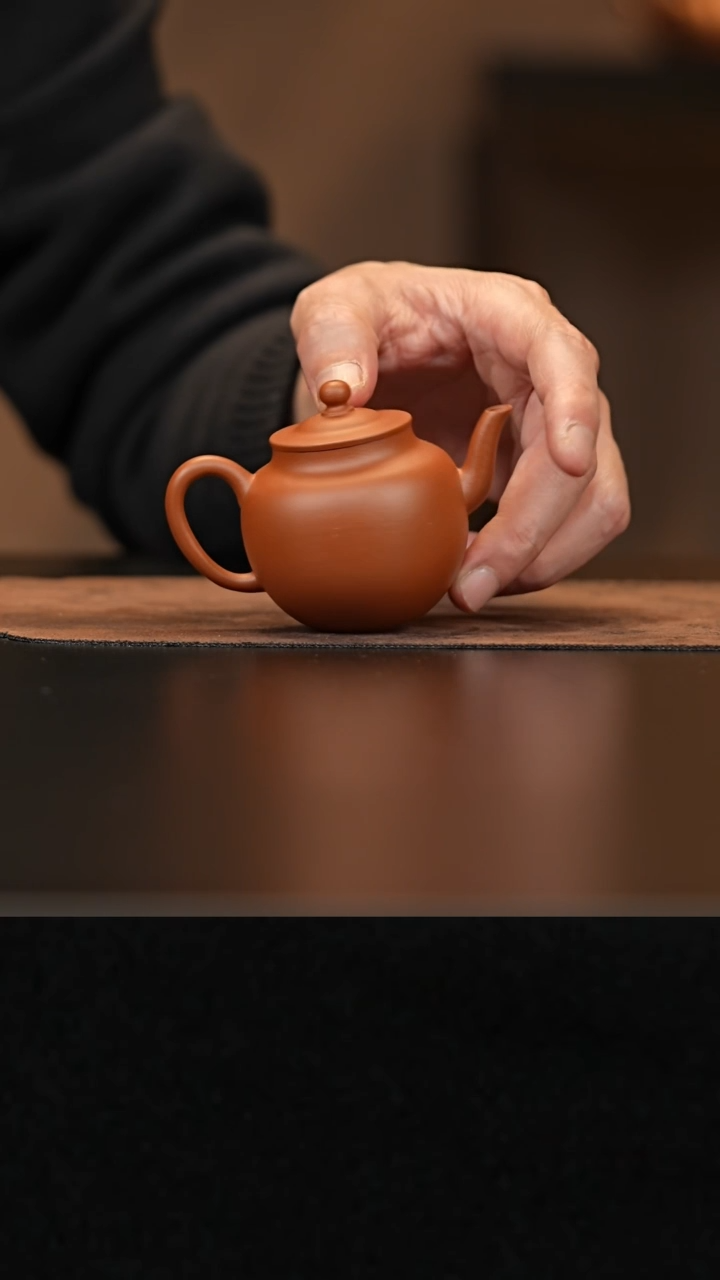 【闪购商品】紫砂茶杯允禾斋wzht 朱泥 宫灯