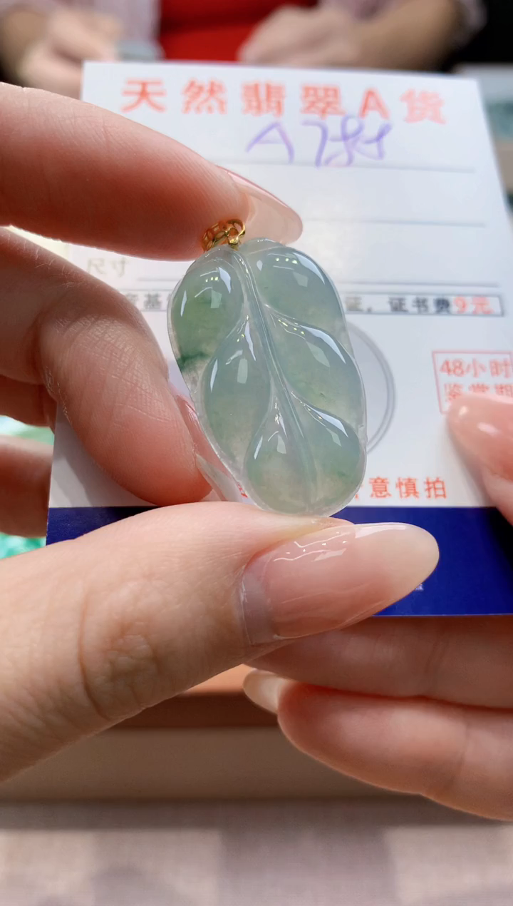 颈饰未镶嵌翡翠天然翡翠挂件