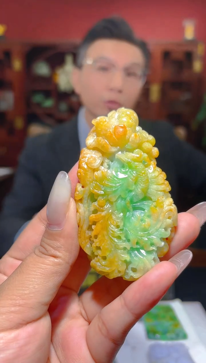 未镶嵌定制翡翠17/0102/L/凤凰