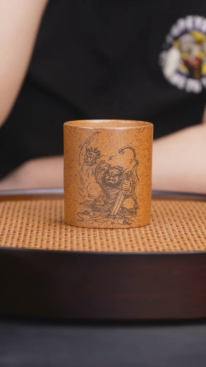 宜兴全手工紫砂杯