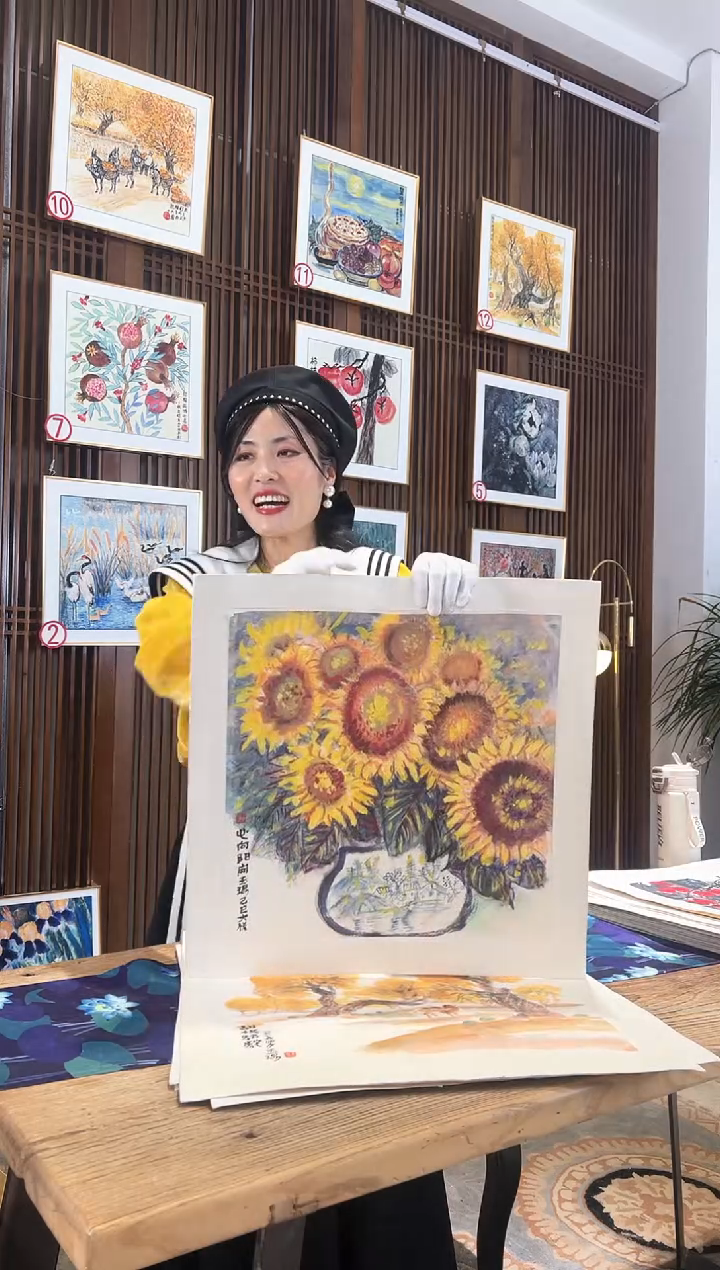 版画耿玉琨名章限量版画S