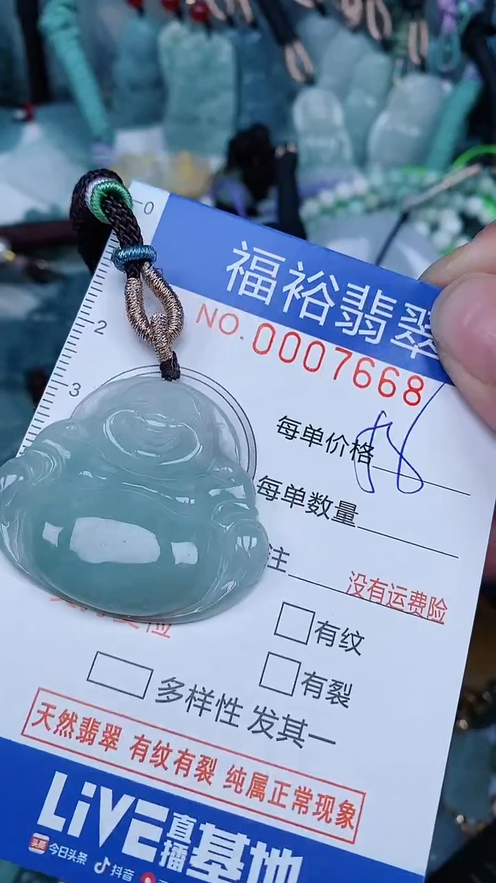 【闪购商品】翡翠颈饰未镶嵌...0007668