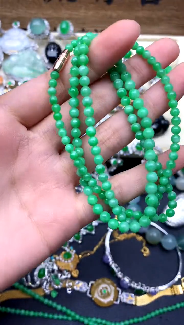 【闪购商品】翡翠手串未镶嵌347-中国好珍宝