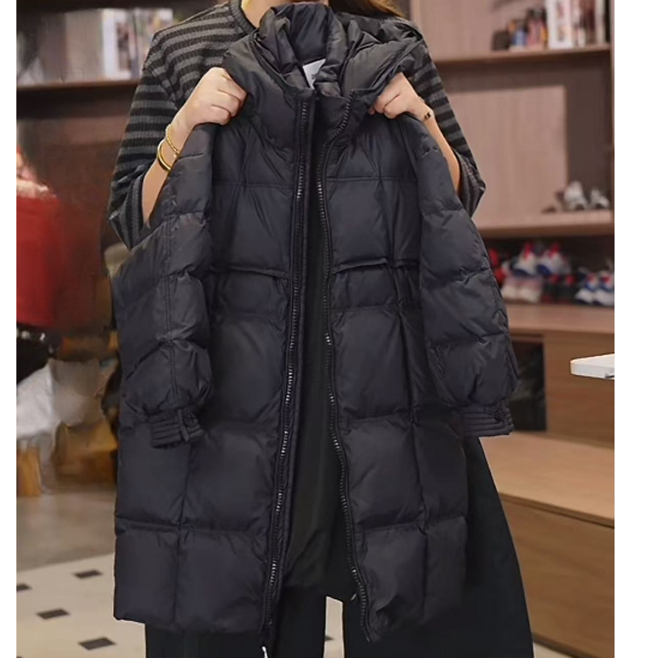 501005 小涵家玲姐精选韩版百搭冬季连帽洋气防寒儿童外套