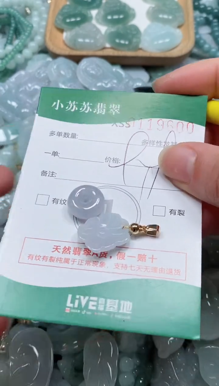 【闪购商品】翡翠颈饰未镶嵌闪购商品0119600