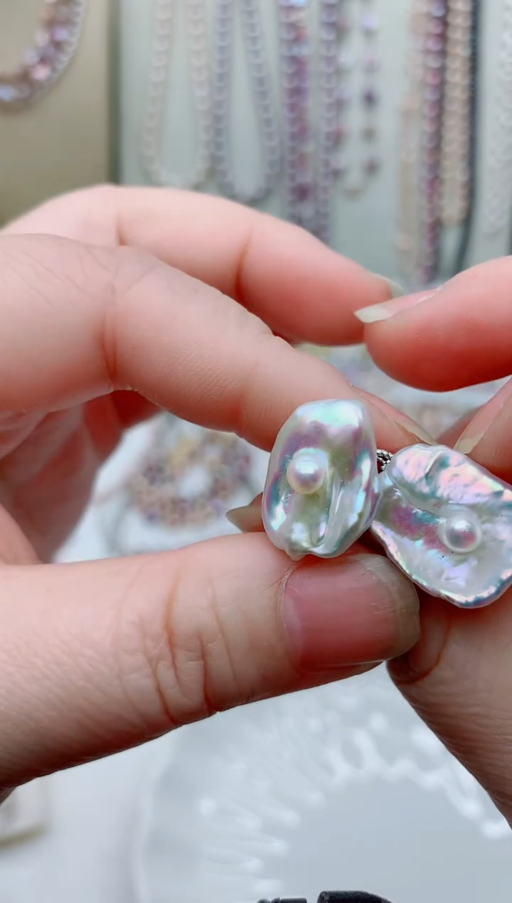 未镶嵌戒指淡水珍珠多样性发其一【非无瑕】